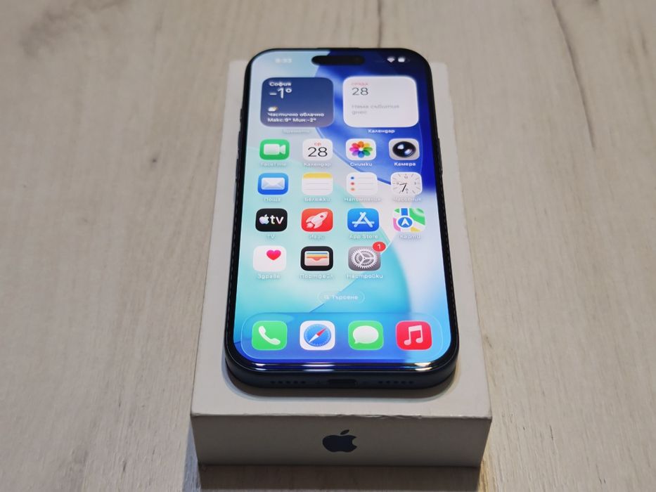 Като нов iPhone 17 Pro 256 GB Deep Blue Гаранция