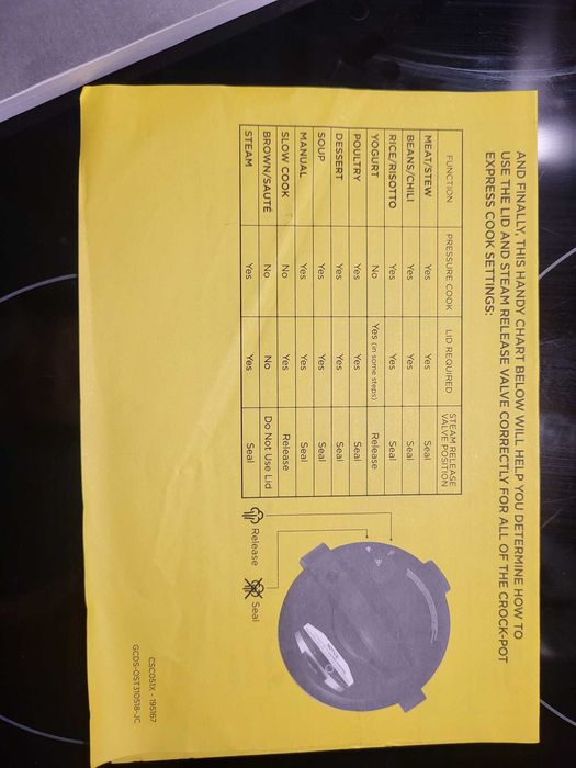 Multicooker Crockpot Express - aparat de gatit sub presiune/slow cook