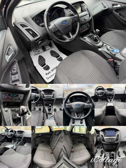 *RATE*Ford Focus 1.5 Diesel 120Cp 04/2016 Euro6 NAV Pachet iarna TOP Import Germania!
