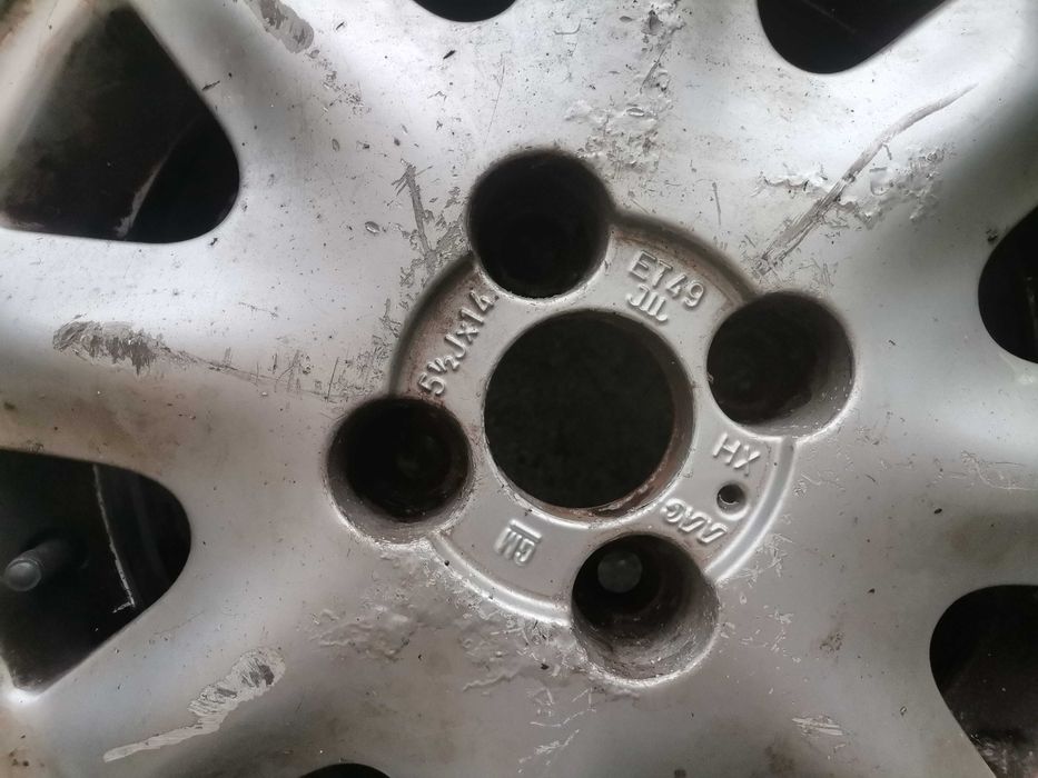 4бр. 14 цолови лети/алуминиеви джанти от Опел Астра 1996г