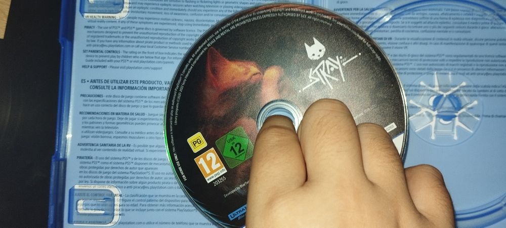 Stray PS5 игра на диск