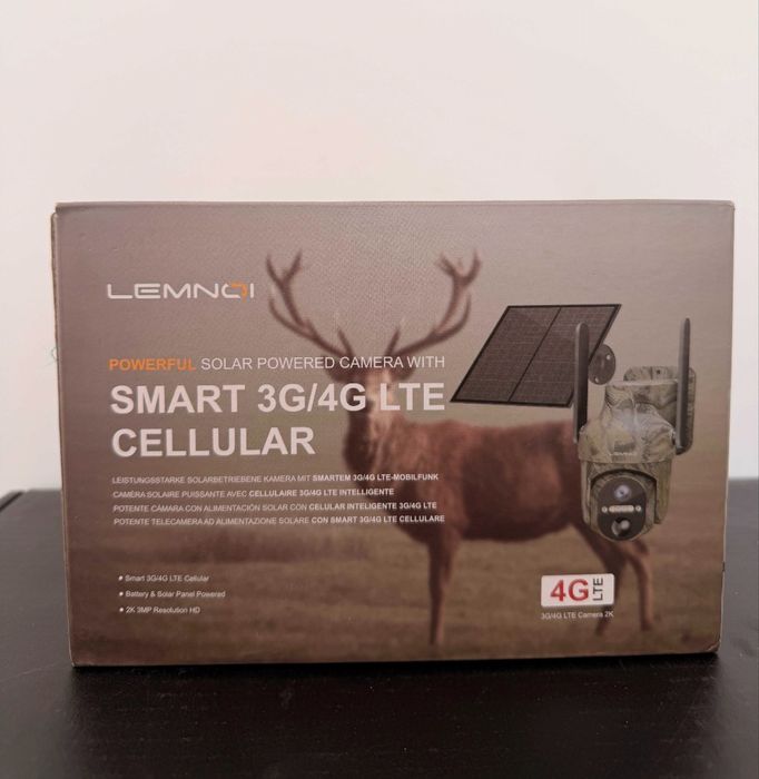 Lemnoi SOLAR Camera SMART 3G/4G LTE / cartela