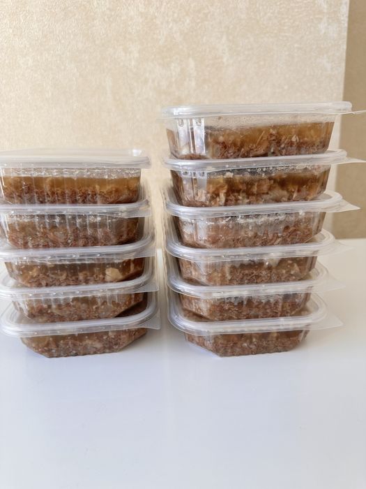 Таза сиыр етінен холодец бар