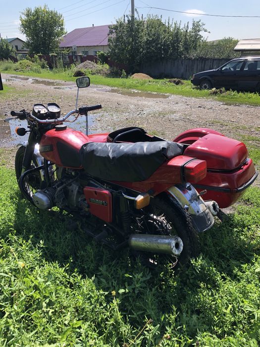 Мотоцикл Урал в облицовке Ижа