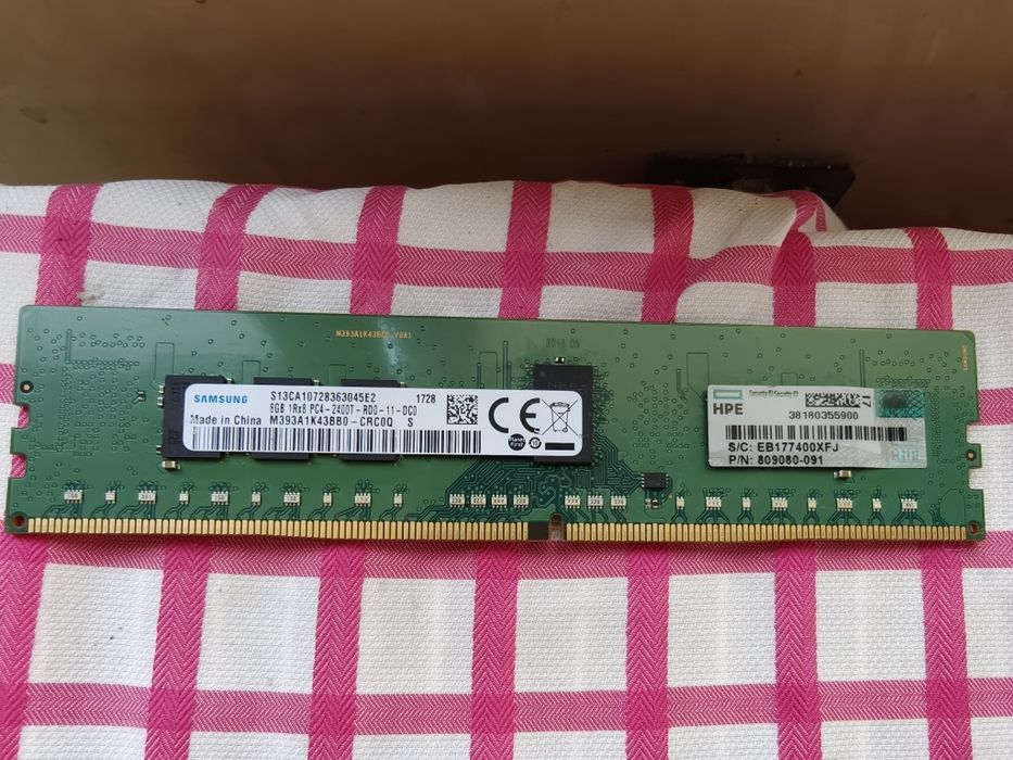 Kit memorii RAM ecc ddr 4 32gb/16gb samsung