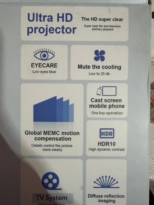 Продаю новый проектор, в рабочем состоян