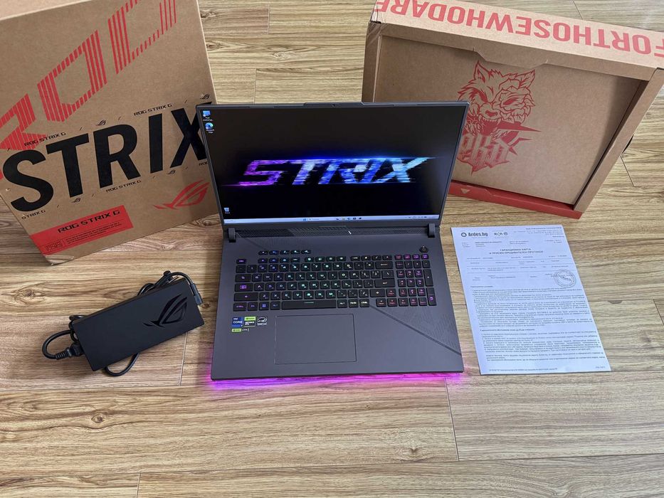 240Hz ROG Strix 18`i9-14900HX/RTX 4070/32GB DDR5/1TB SSD/Гаранция/RGB