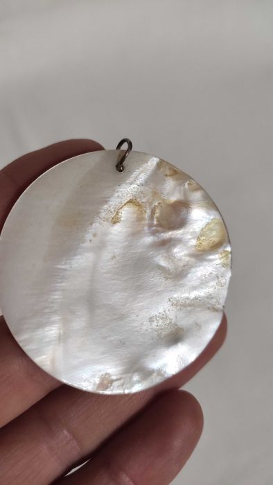 Красиви обеци от естествен седеф