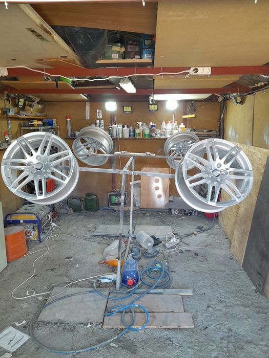 Reconditionat jante, vopsit elemente, dimensiune maxim r18