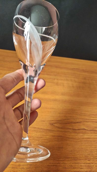 Ултраелегантни тежки кристални чаши комплект от 4 бр.