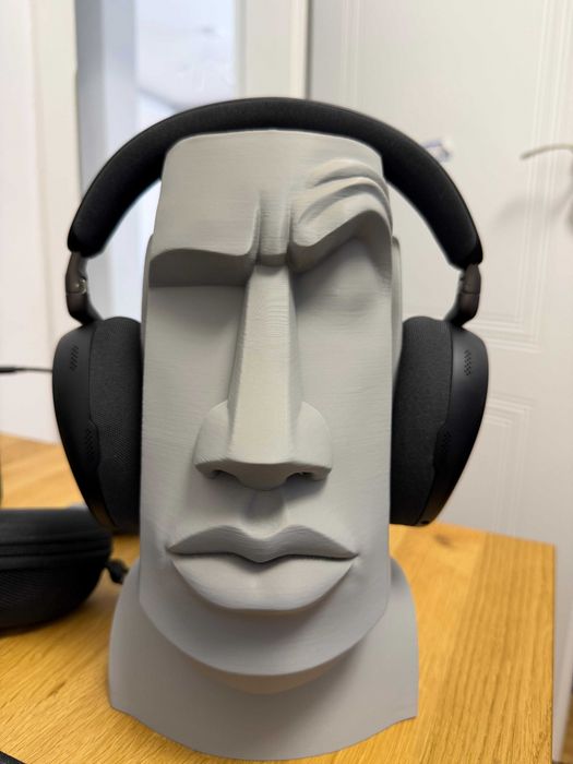 Suport căști design artistic – bust decorativ pentru gaming / birou