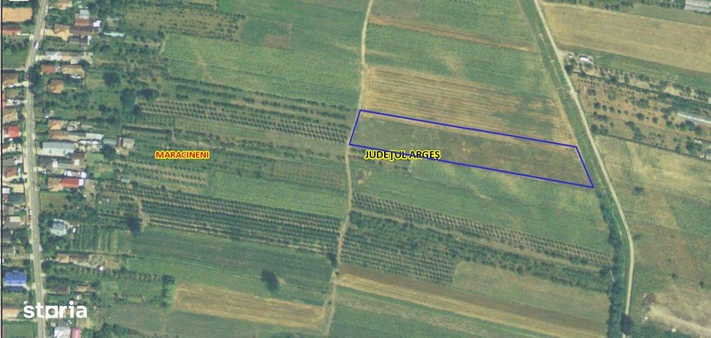 Teren intravilan 7.545 mp in ideal rezidential sau hale