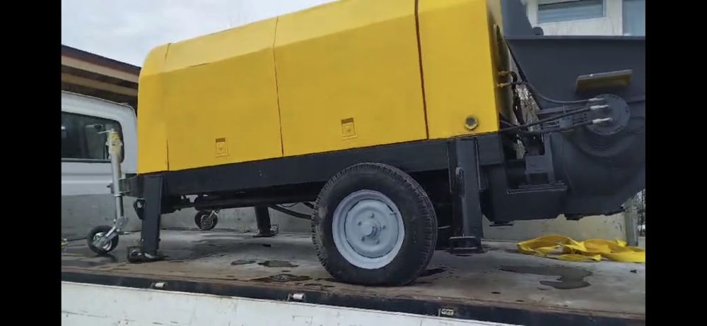 Бетон помпа 40кб в 1 час