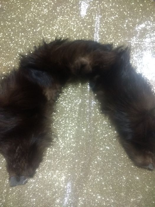 Воротники из натурального меха и норки