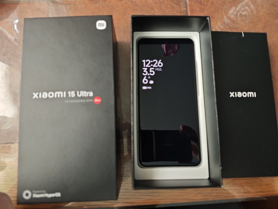 Xiaomi 15 Ultra EU 512GB Silver Chrome в гаранция до 11/27!