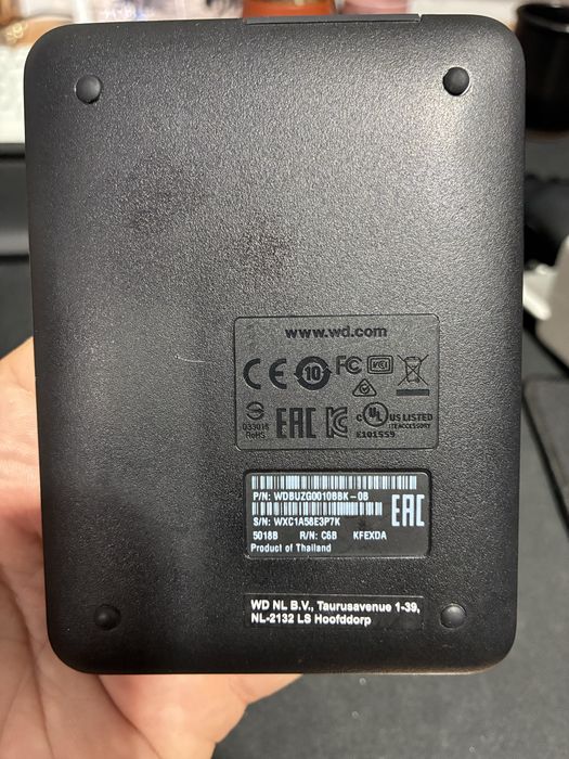 Hdd extern WD 1Tb nou