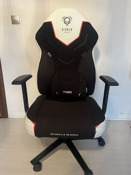 Scaun gaming Diablo X Snow White