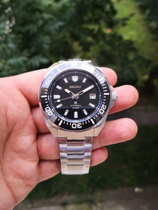 Ceas automatic Seiko Mod Luxe Prospex Diver's 200m bratara metalica