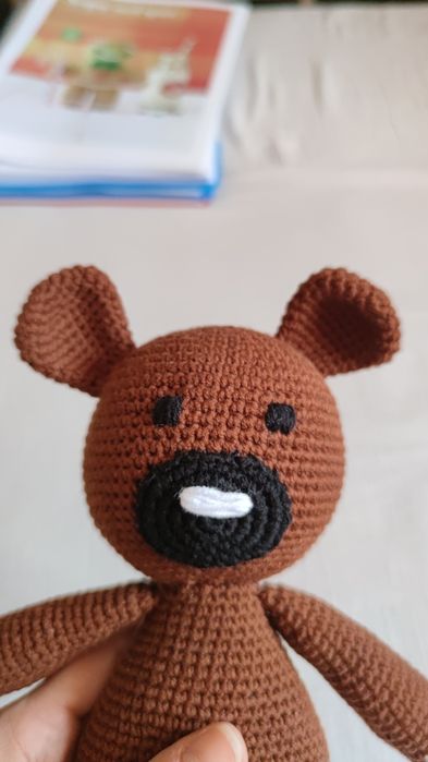 Ursulețul lui Mr. Bean - Teddy 2 - jucărie croșetată