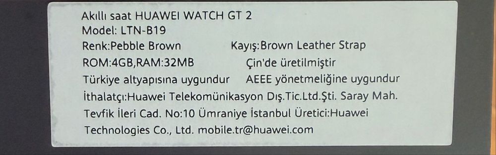 Смарт часовник Huawei Watch GT 2  46 мм Classic