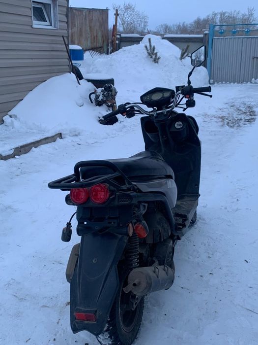 Скутер Бумер 150куб на ходу