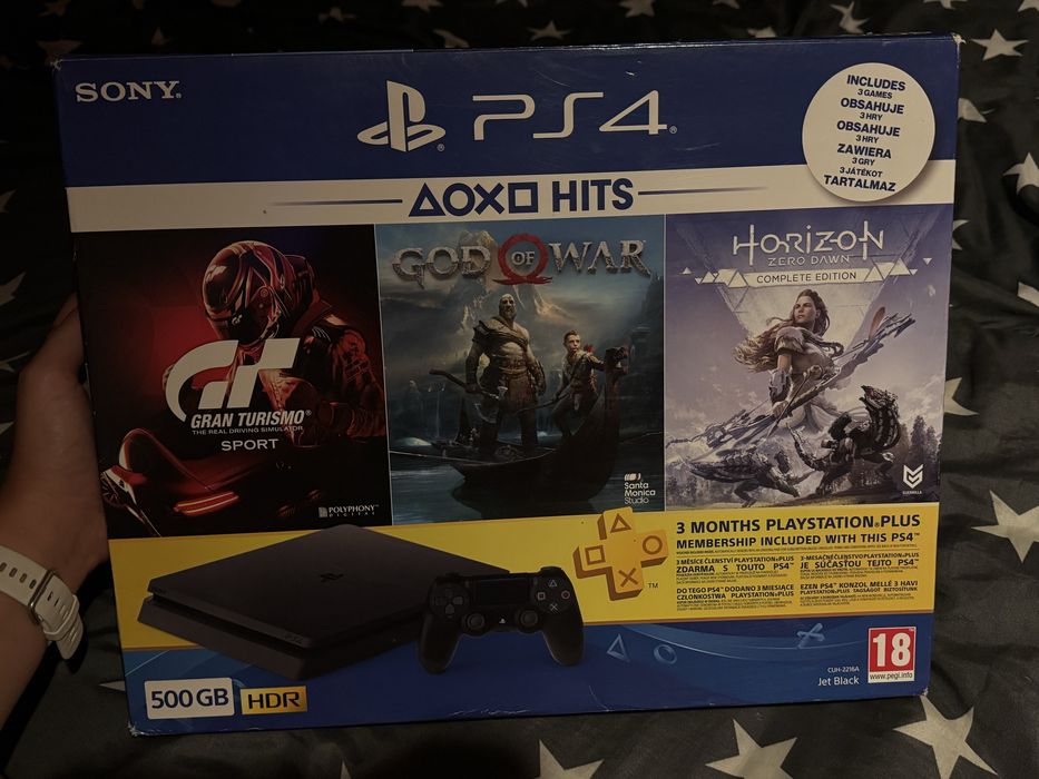 Playstation 4 slim 500gb с игри