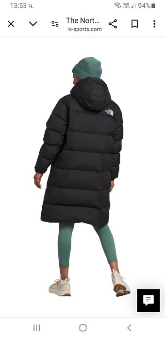 The North Face Nuptse 700 Down Parka / S НОВО! ОРИГИНАЛ! Дамско Яке