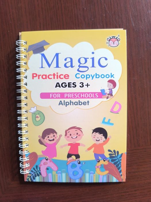 Rus, Ingliz, Arab, O'zbek tilida husnixat. To'g'ri yozish daftari. Opt