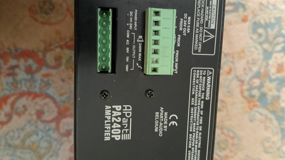 Amplificator de putere Apart pa 240p