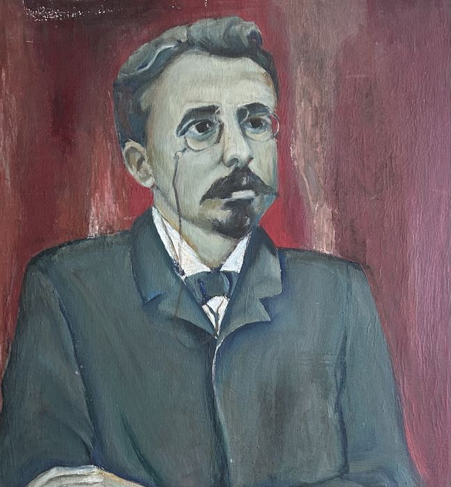 А.П. Чехов - Голям портрет 90/105 М/Б