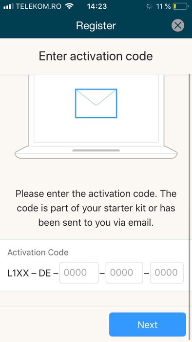 Casa inteligenta aplicație telefon