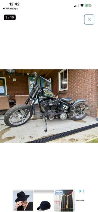 Harley Davidson Softail-OldSchool-Evo-Custom