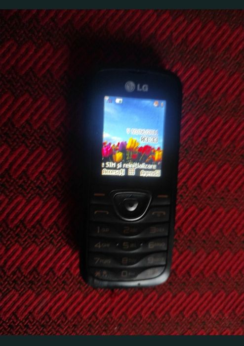 Telefon LG cu taste și cameră, mic, robust si practic