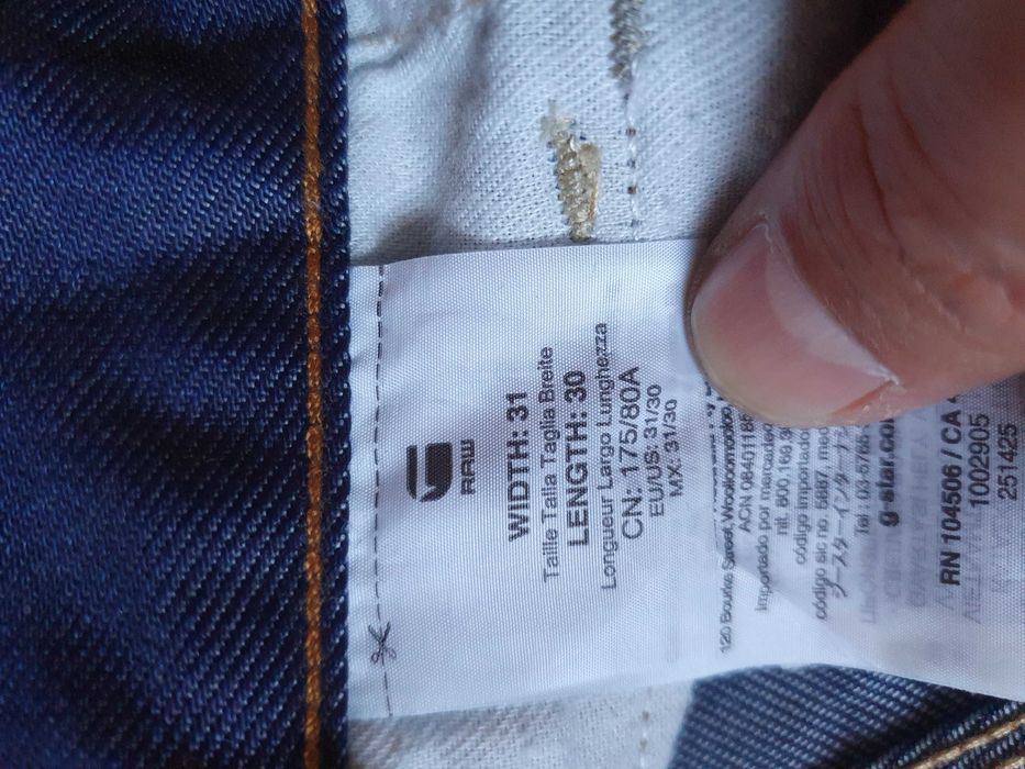 Blugi G-STAR RAW "New Radar Low Loose" - Marime W31 L30 (Talie 85 cm)