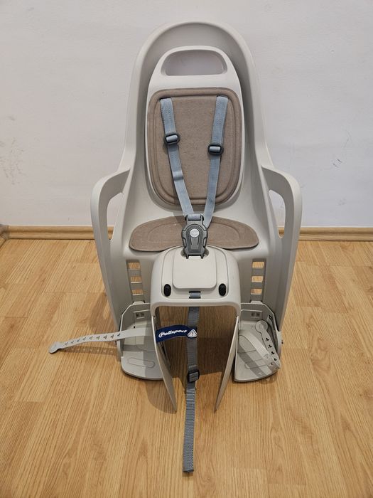 Scaun de bicicleta pentru copii cu fixare pe portbagaj