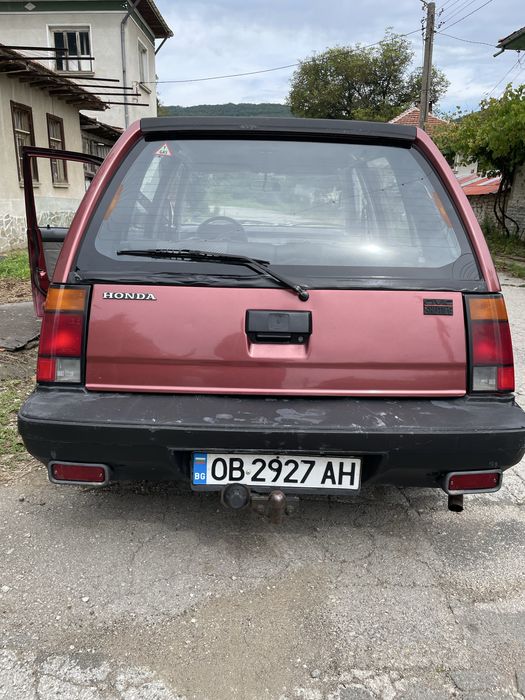 HONDA CIVIC SHUTTLE 4 WD 1986г  ГАЗ на последните снимки е донор в дви