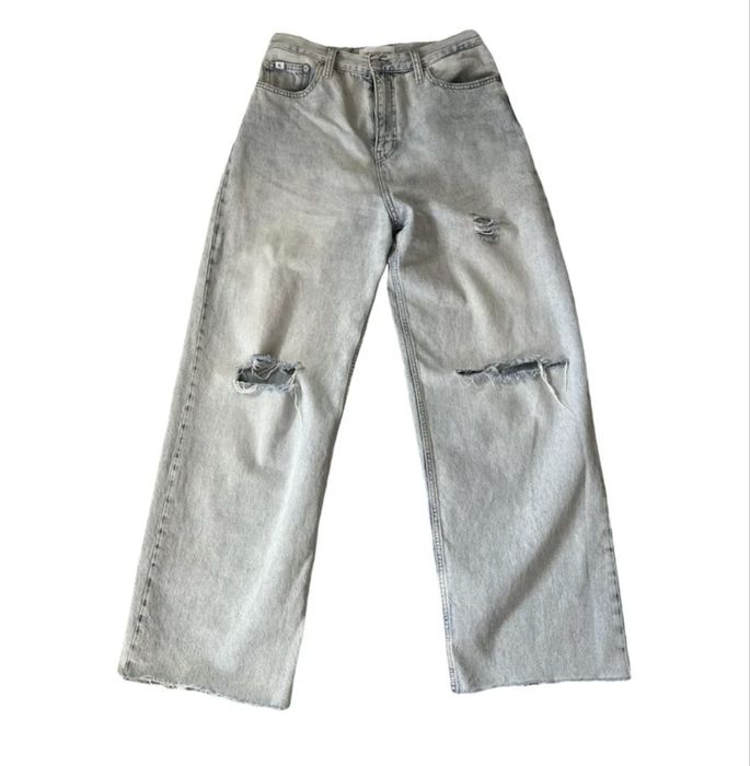 Calvin klein дънки висока талия