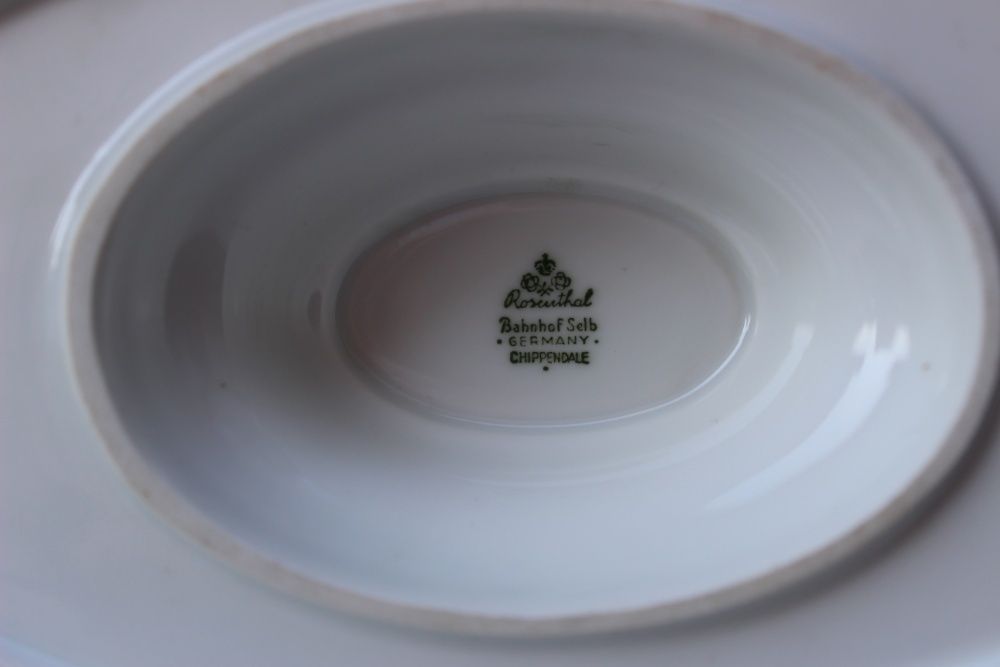 Sosiera portelan de colectie ROSENTHAL CHIPPENDALE, 1950