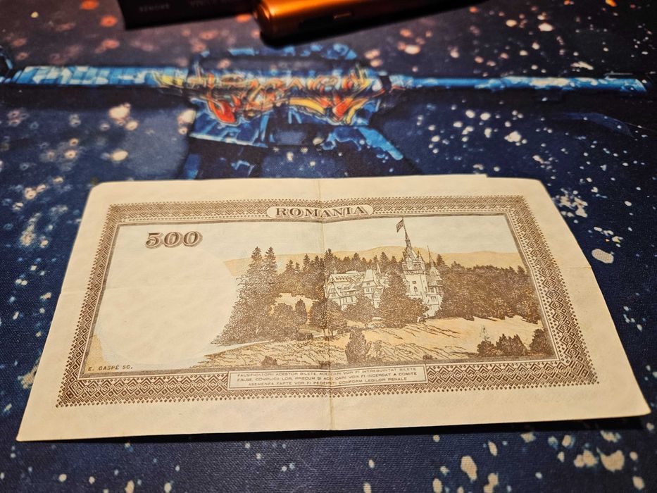 bani vechi romanesti 500Lei