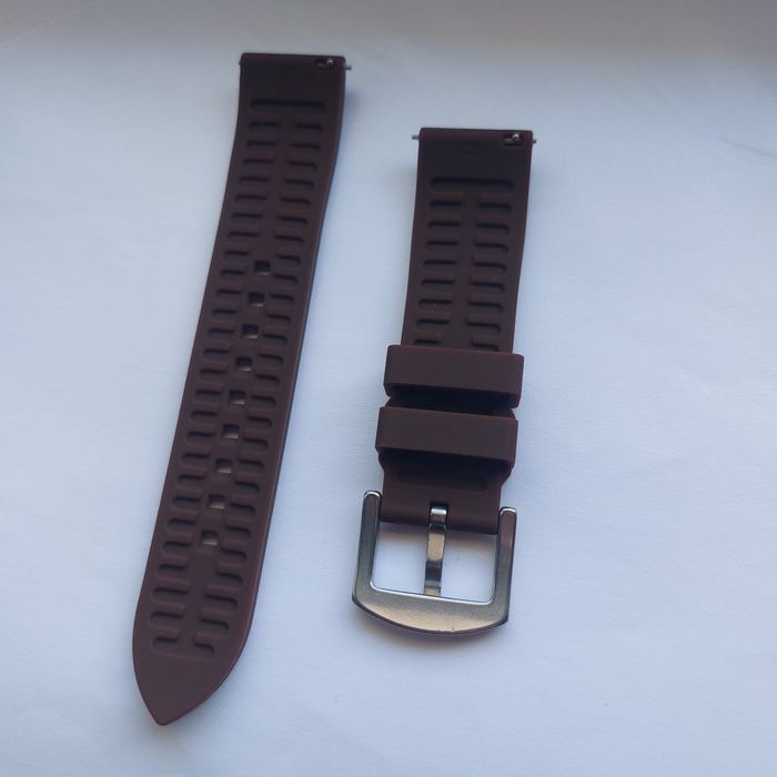 Curea ceas silicon. 21 mm