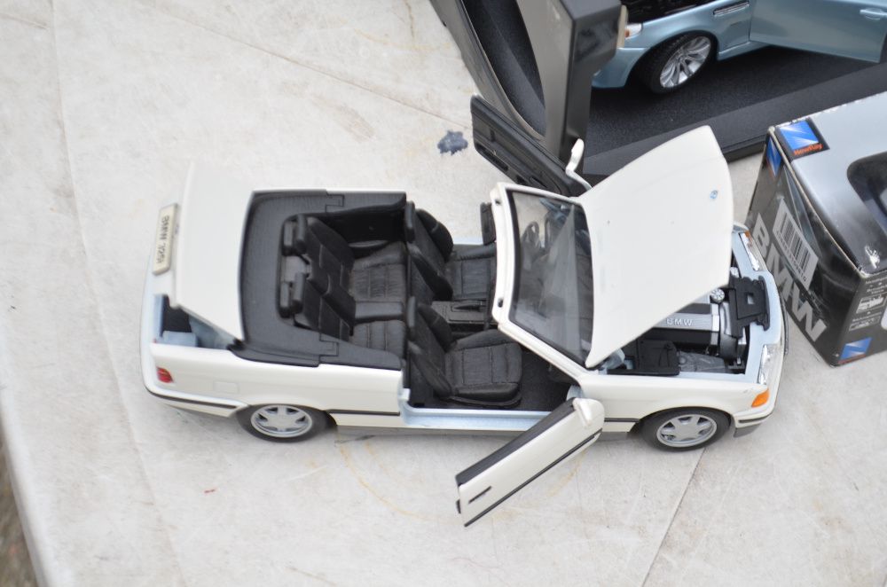MACHETE auto BMW 1:18 E36 325i Cabrio M5 Cabrio, Maisto