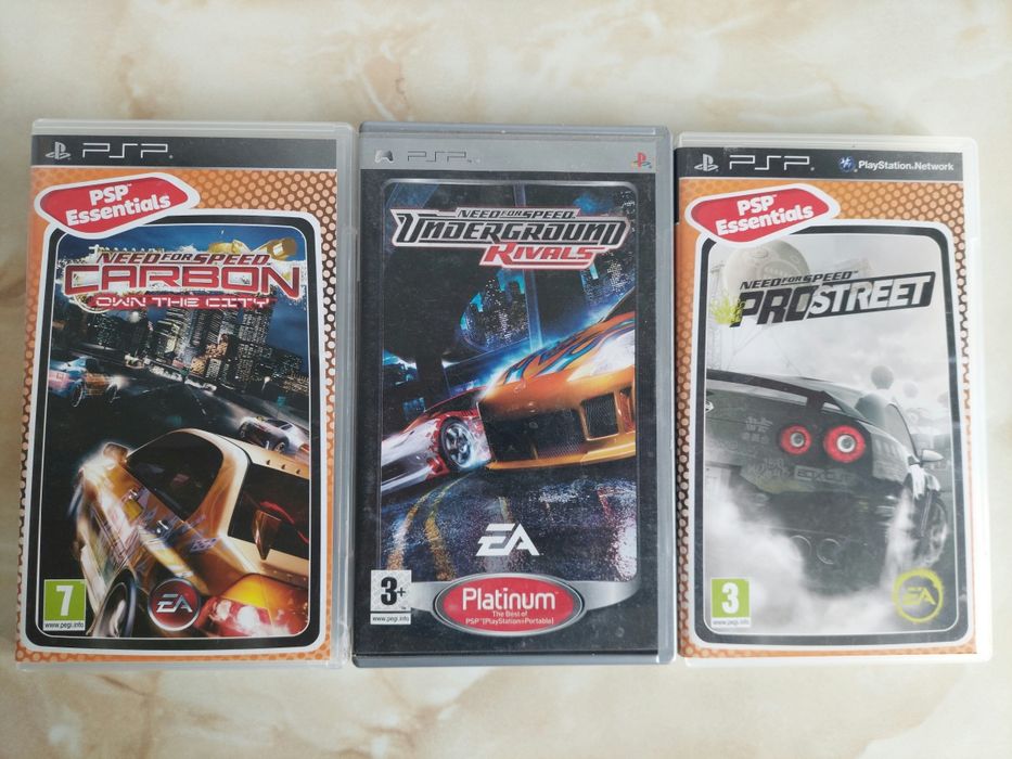 [PSP] Vând Need for Speed (NFS) Most Wanted 5.1.0 original //poze reale