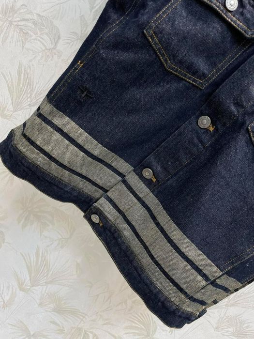 Дънков елек с цепки отстрани CD.