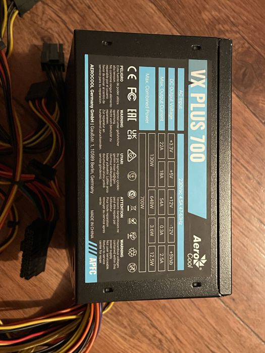 Блок питания, vx plus 700w
