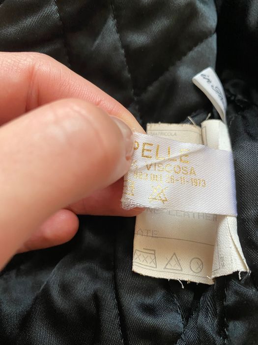 Мъжко яке естествена кожа