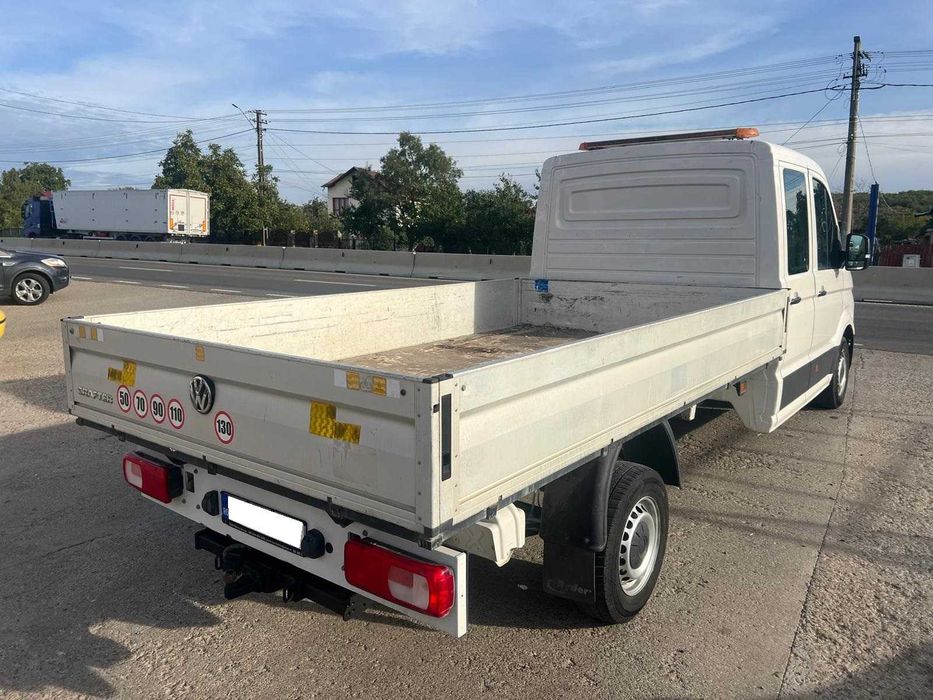 Vw Crafter 2019 Doka 7 locuri plus Bena 2.0 tdi euro 6 Aer conditonat Carlig remorca 218.000km