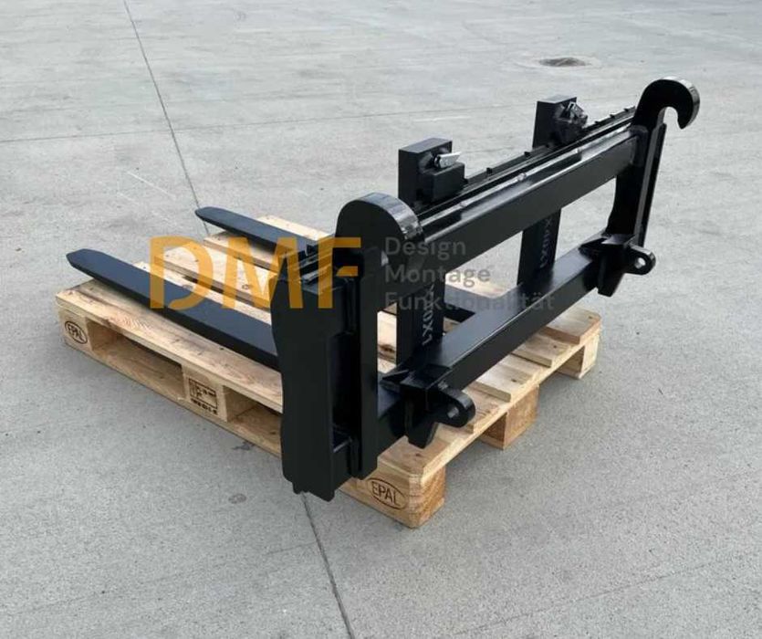 Палетни вилици за челен товарач, палетна количка