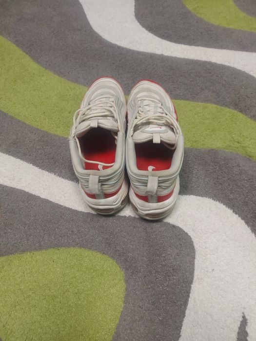 Nike air max 97 red and white
