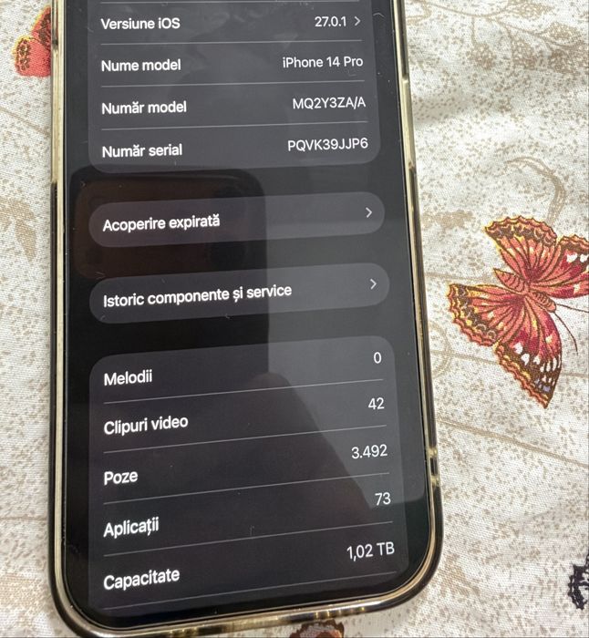 iPhone 14 Pro, 1 TB - Fără urme de uzură