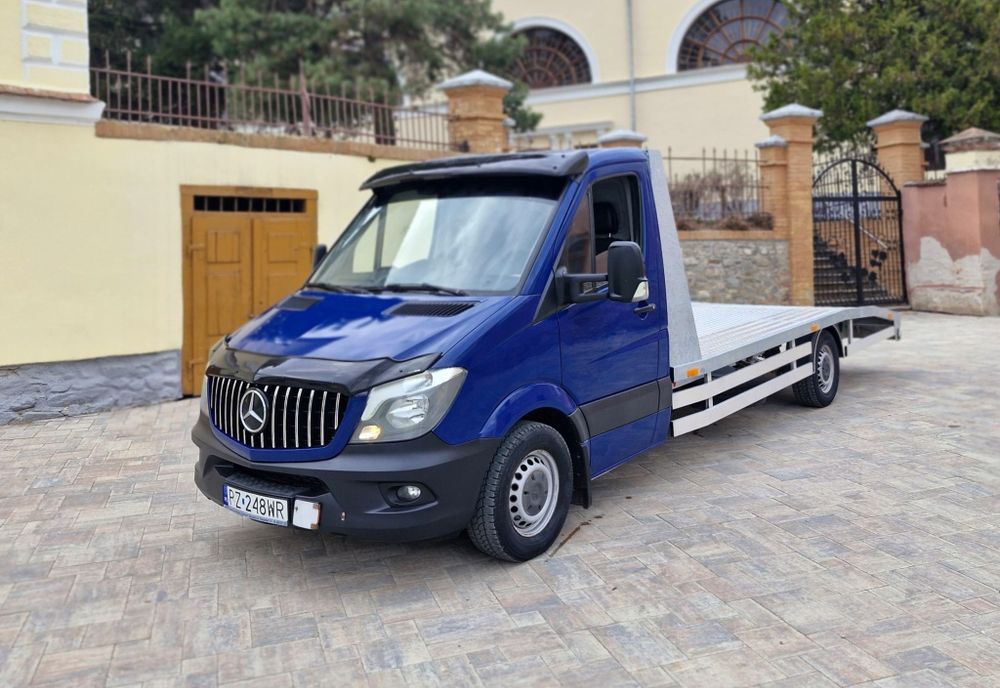 Mercedes Sprinter 319 3.0 V6 Platforma auto Euro 6 Autoplatforma nu IVECO daily